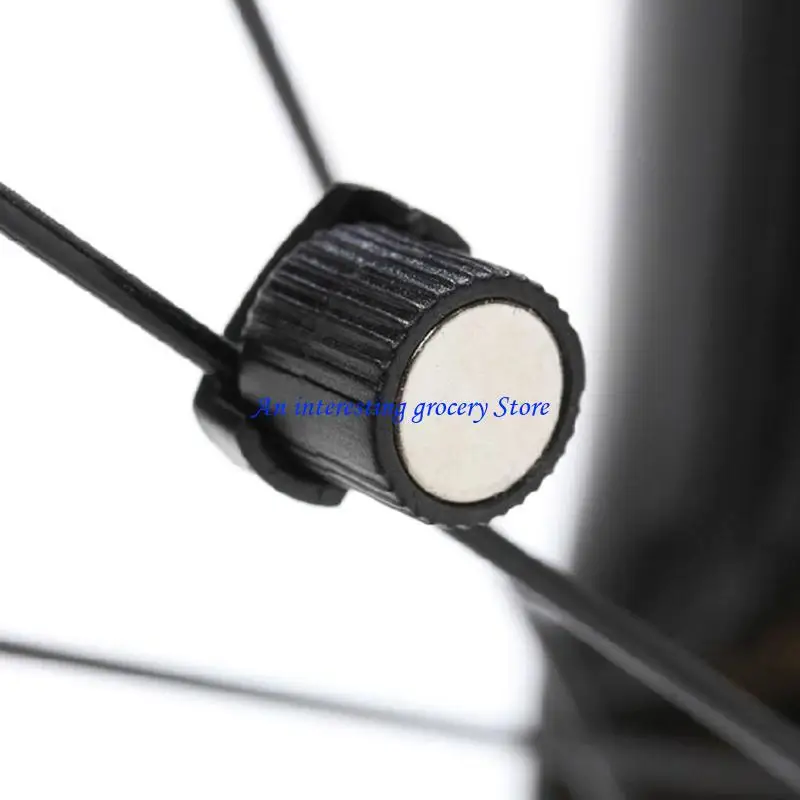 652D 2Pcs Bicycles Speedometers Spoke Magnets Computer Speed Spoke Magnets