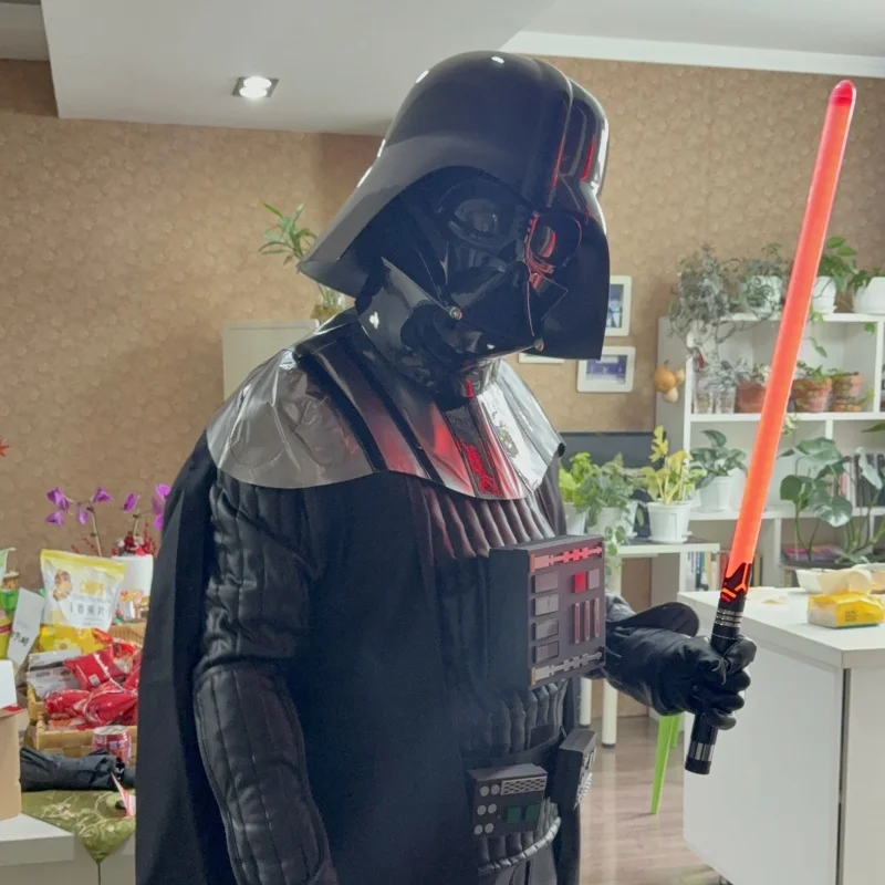 Star Wars Caballero Negro Darth Vader Casco a escala 1:1 portátil Modelo coleccionable Regalo en stock Figura de acción F8103