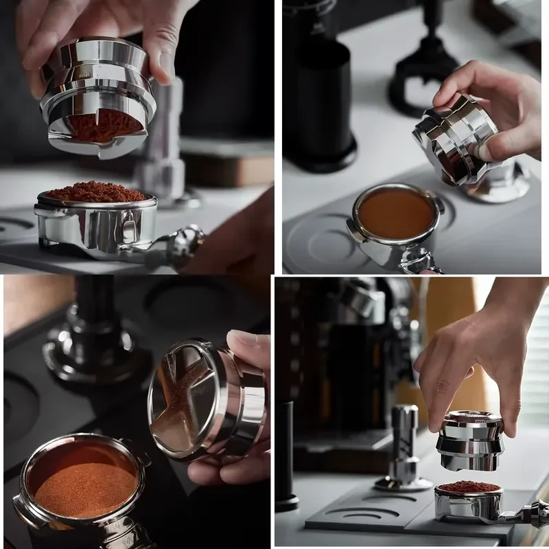 for Gravity Coffee Distributor 58mm Stainless Steel Espresso Leveler Tool