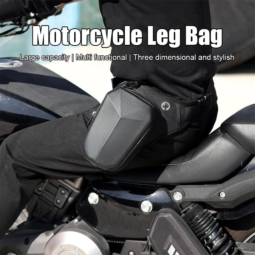 Motorcycle Travel Portable Storage Waist Bag Thigh Storage Bag Cycling Belt Crossbody Bag Outdoor Leisure Waterproof Travel Bag