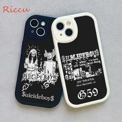 Suicideboys G59 Phone Case for Iphone 16 promax 15pro 14pro 13pro 15plus 12mini iphone 12 11pro XS XR Lambskin Protective Covers