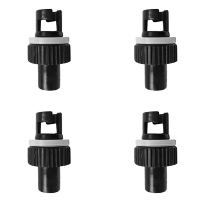 Hot 4Pcs Air Pump Hose Valve Adapter Kayak Inflatable Boat Air Valve HR Hose Adapter Water Fit For Boat Kayak Rubber Boats