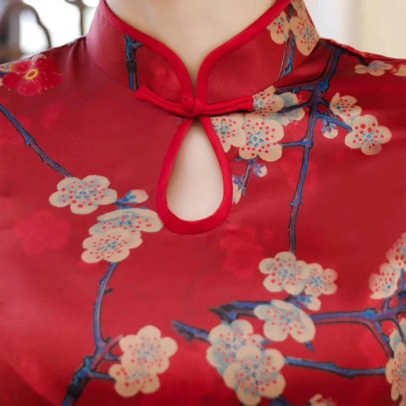 MXMB Boutons noeud chinois traditionnels Cheongsam Fermetures fixation Costume couture bricolage