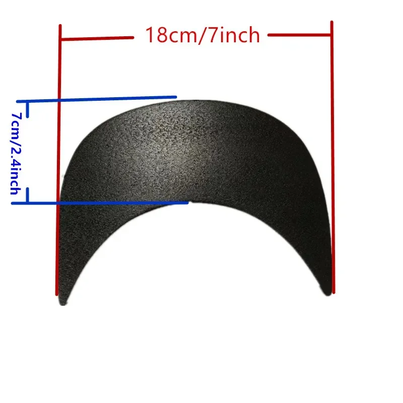 Different Styles Available 10 pcs Hat Liner Sports Visor Stiff Cardboard Brim Inserts for Baseball Caps