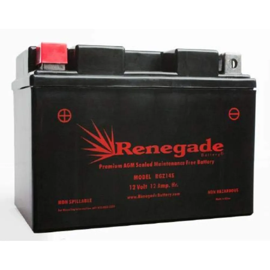 

Модели Yamaha XTZ1200 Super Tenere и XTZ1200 Super Tenere ES 20122022, обновленная сменная батарея высокой емкости 300+ CCA RGZ1