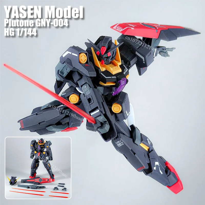 

In Stock Yasen Model HG 1/144 Plutone GNY-004 Assembly Model Kit Dark Version Action Figure Robot Plastic Model Kits Toys Gifts