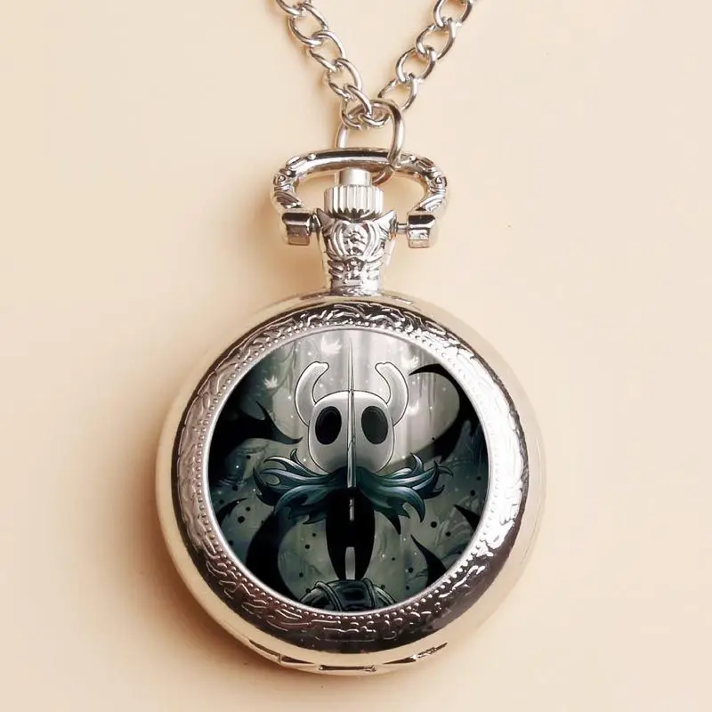 جوفاء فارس لعبة الطرفية فارس Noctilucent ساعات الجيب أنيمي ساعة قلادة عيد الميلاد هدية عيد ميلاد
