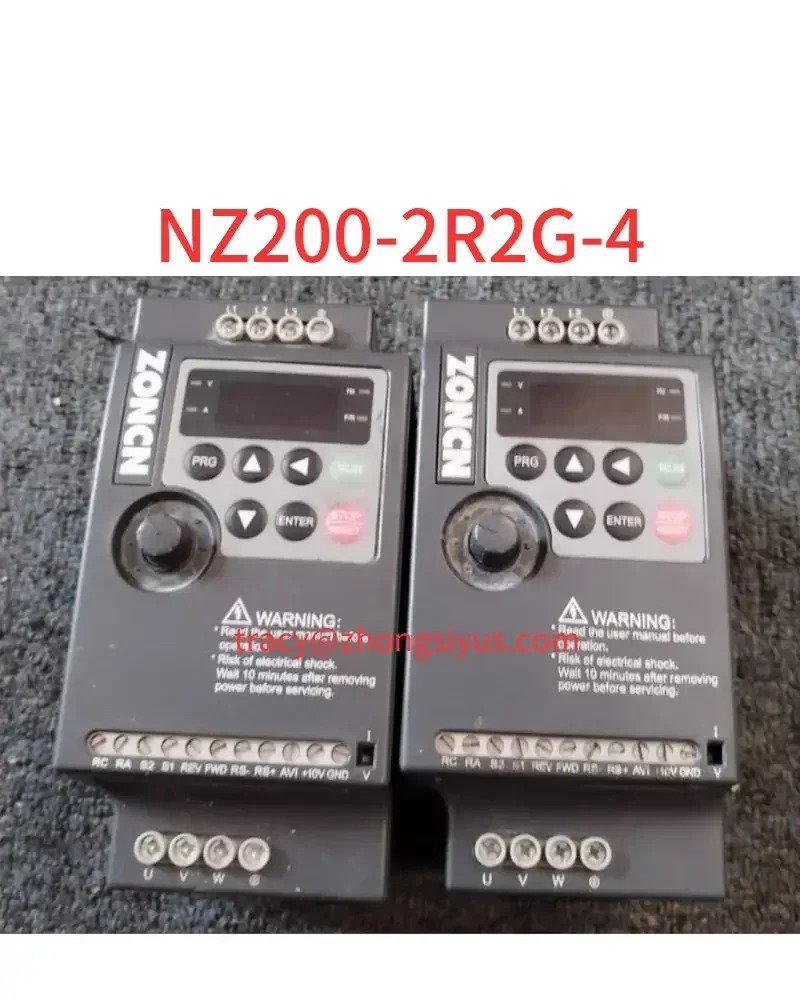

Second-hand inverter 2.2 kw380v, NZ200-2R2G-4, function package