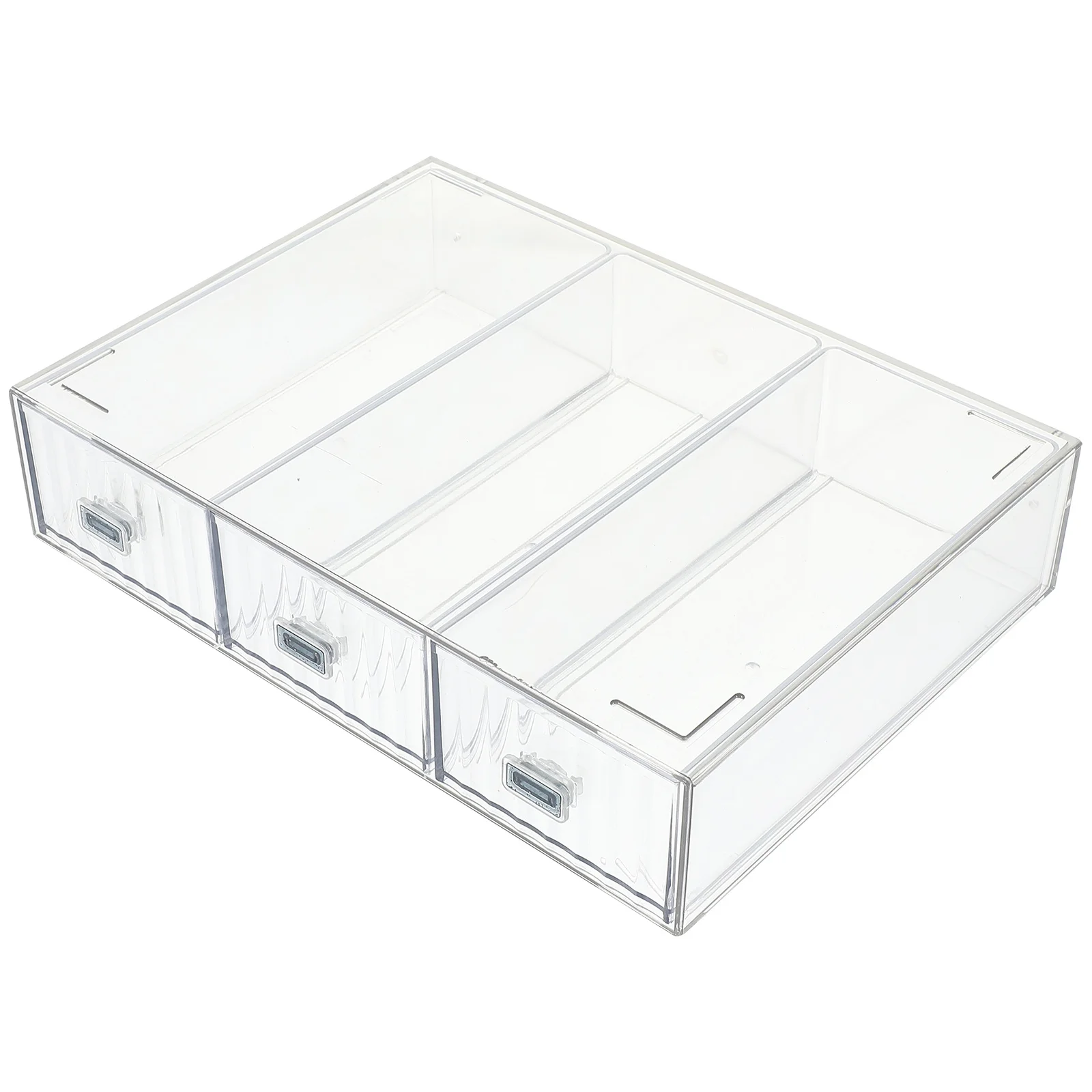 Kleiner Schreibtisch-Organizer mit Schubladen, praktische Aufbewahrungsbox für den Heimgebrauch im Büro, glatte Oberfläche, exquisites Aussehen, stark