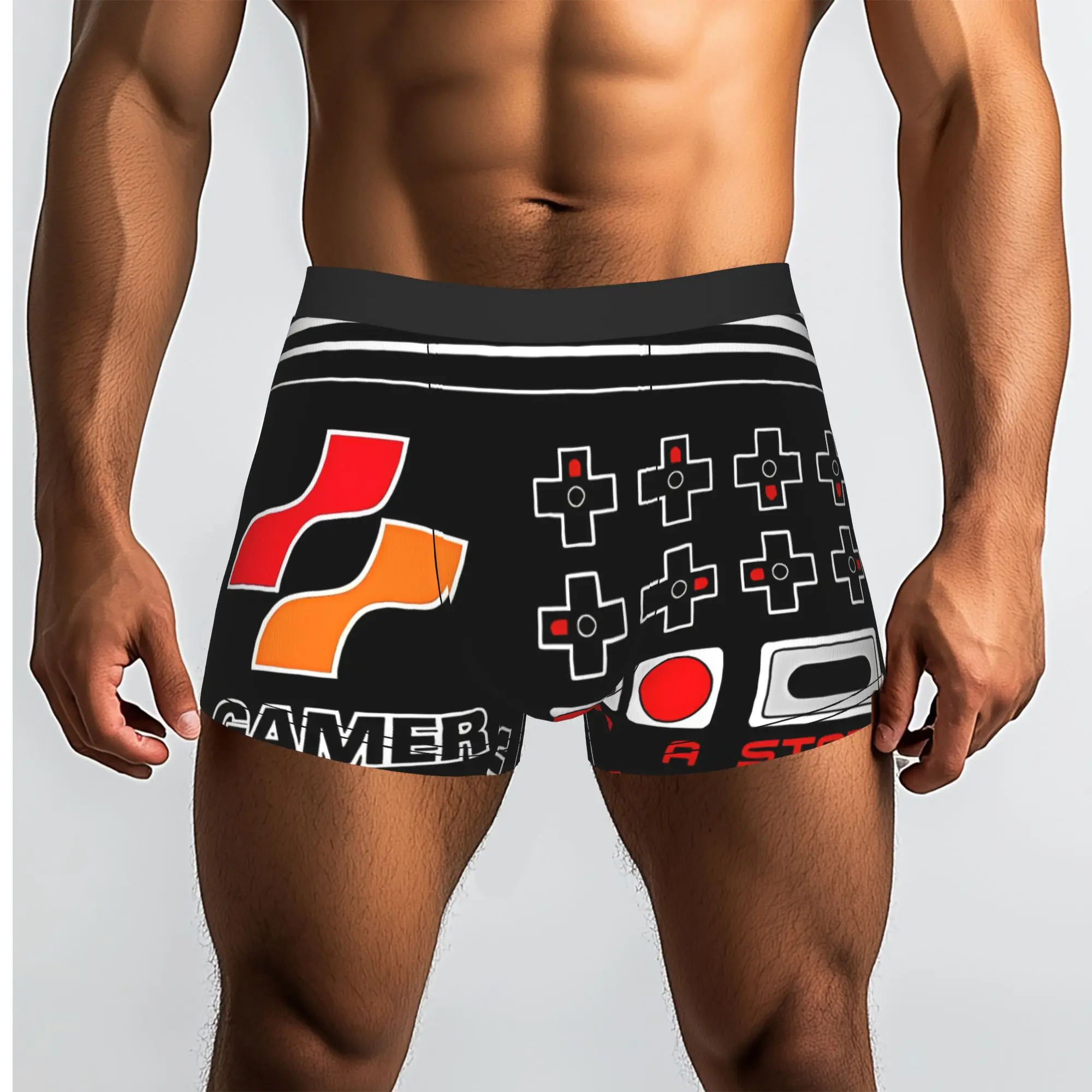 

Konami Code Contra NES Underpants Homme Panties Man Underwear Ventilate Shorts Boxer Briefs