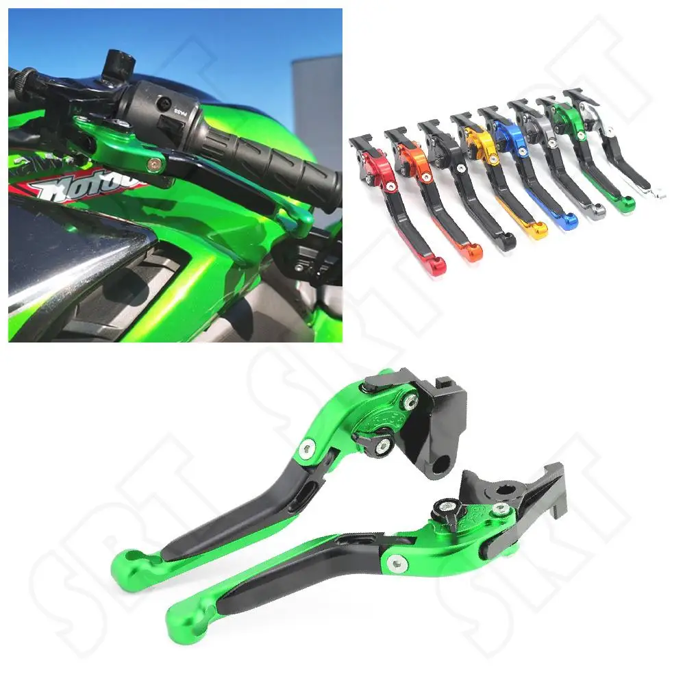 

Fits for Kawasaki Z1000 ABS 2007-2010 2011 2012 2013 2014 2015 2016 Motorcycle Adjustable Folding Extendable Brake Clutch Levers