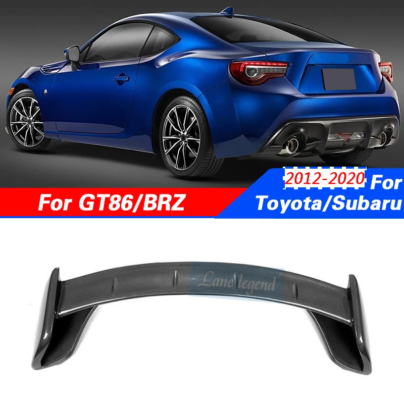 For Toyota GT86 For Subaru BRZ Rowen Style 2012-2020 Rear Trunk Lid Boot Car Spoiler Wings Exterior Tuning Accessories