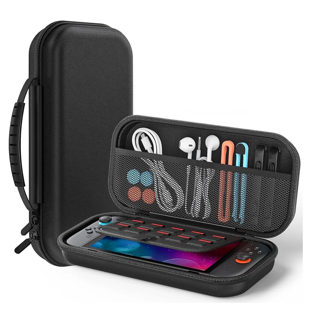 

Portable Switch 2 Hard Carrying Case Protective Storage Bag Handbag Compatible Nintedno Switch 2 Game Console Joycon Accessories