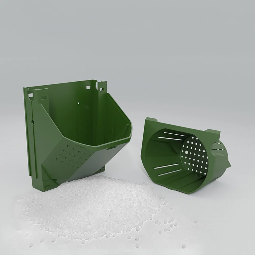 

1Pcs Single Hole Wall Planter PP Vertical Garden Mount Pot Stackable Design for Indoor Outdoor Balcony Hall Mall Yard Patio