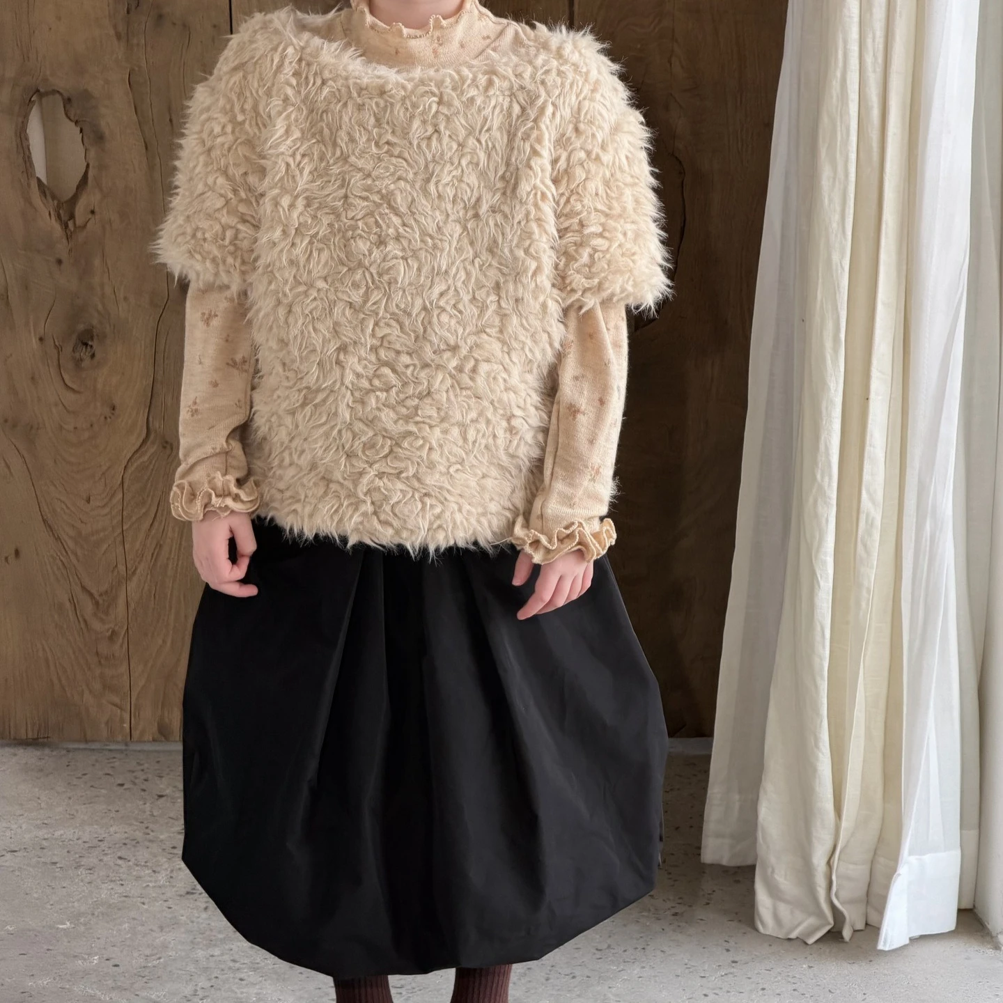 Girls Skirt 2026 Autumn and Winter New Children's Clothing Korean Style Girl Baby Fashion Bow All Kinds of Flower Bud Skirt