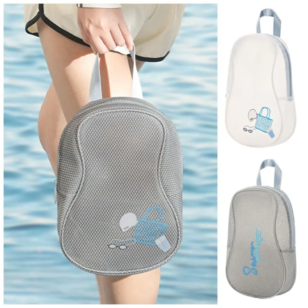 

EVA Waterproof Storage Bag Portable Dry Wet Separation Swimming Handbag Translucent Large Capacity Toiletries Organizer Rafting