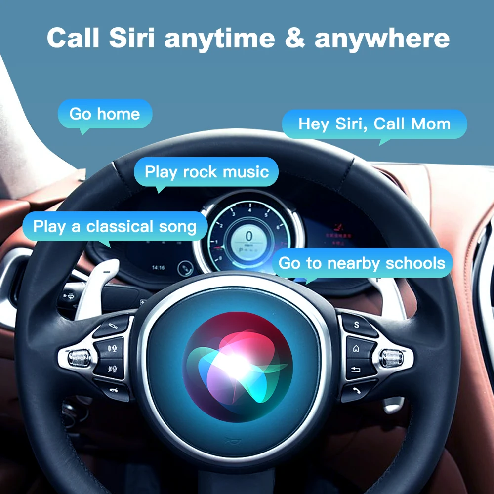 Joyeauto Wireless CarPlay Adapter for Aston Martin 2015-2018 NTG5 Wireless Android Auto Mirroring Support Rear Camera