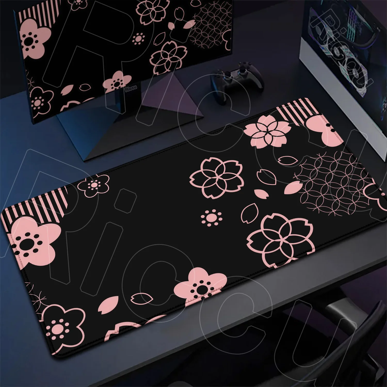 

Japan Sakura cherry blossom Mouse Pad 400x900mm XXL Mousepads PC accessories Gamer Office Kawaii Desk Mat Rubber Keyboard Mats