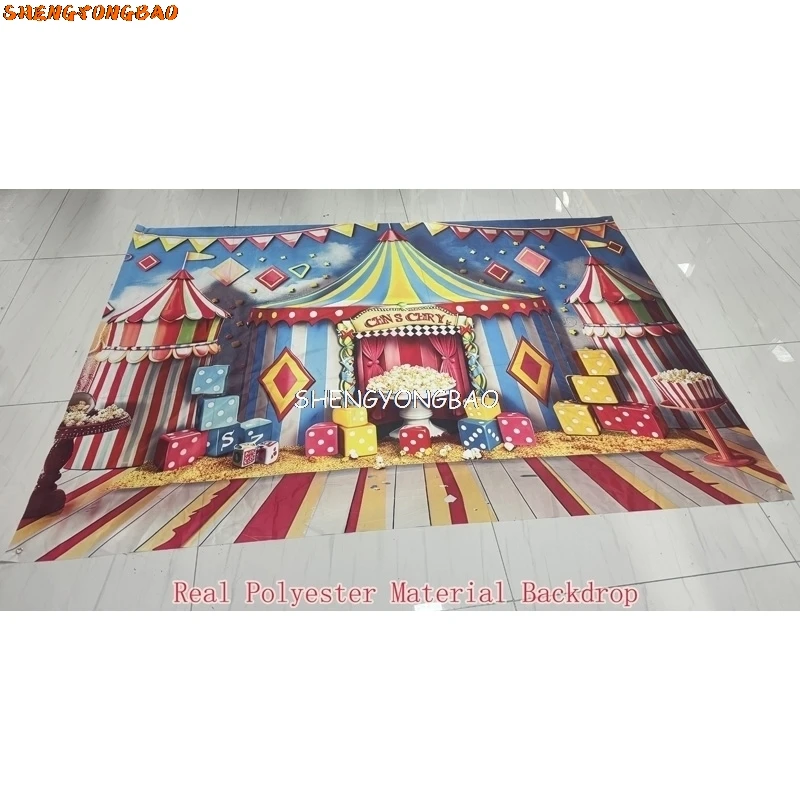 SHENGYONGBAO First Birthday Party Photography Backdrop Pink Gold Balloon Sweet One Butterfly Baby Shower Family Background CJ-02