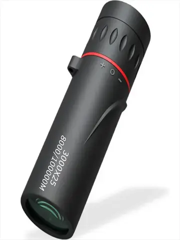 3000x25 Long Range HD Professional Adult Monocular and Mini Portable Telescope for outdoor camping and hunting