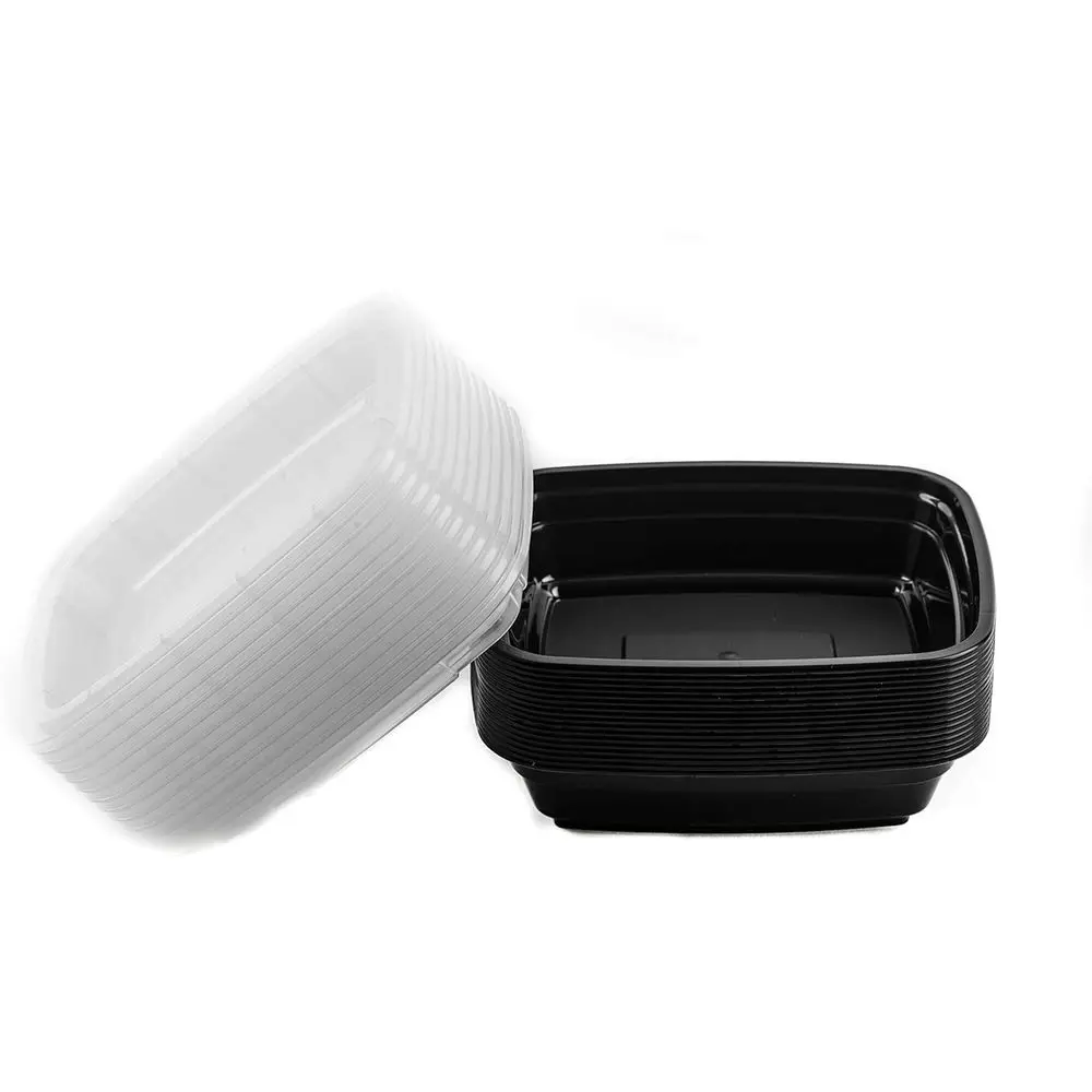 

Microwavable Meal Prep Containers with Lids, 150-Count, Premium Bento Boxes, BPA-Free, Freezer/Dishwasher Safe (12 oz)
