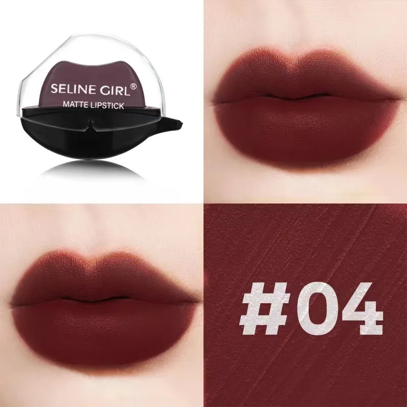 9.8g Lazy People Lipstick Lip Shape Pursing Become Makeup Matte Finish Lasting Moisture Waterproof Lipstick