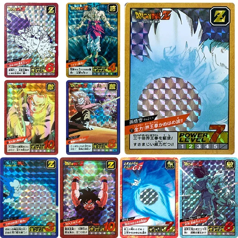 Dragon Ball Supe Trunks Frieza Bulma DIY Homemade Xtreme Grid Flash Game Toys Collection Card Christmas Birthday Gift