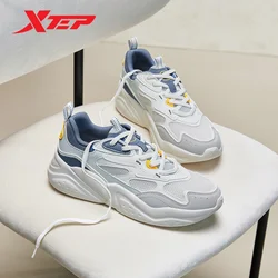 Xtep Casual Shoes For Men 2024 Summer Fashion Men's Sports Shoes Mixed Color Stability Comfortable Outdoor Shoes 876219320024