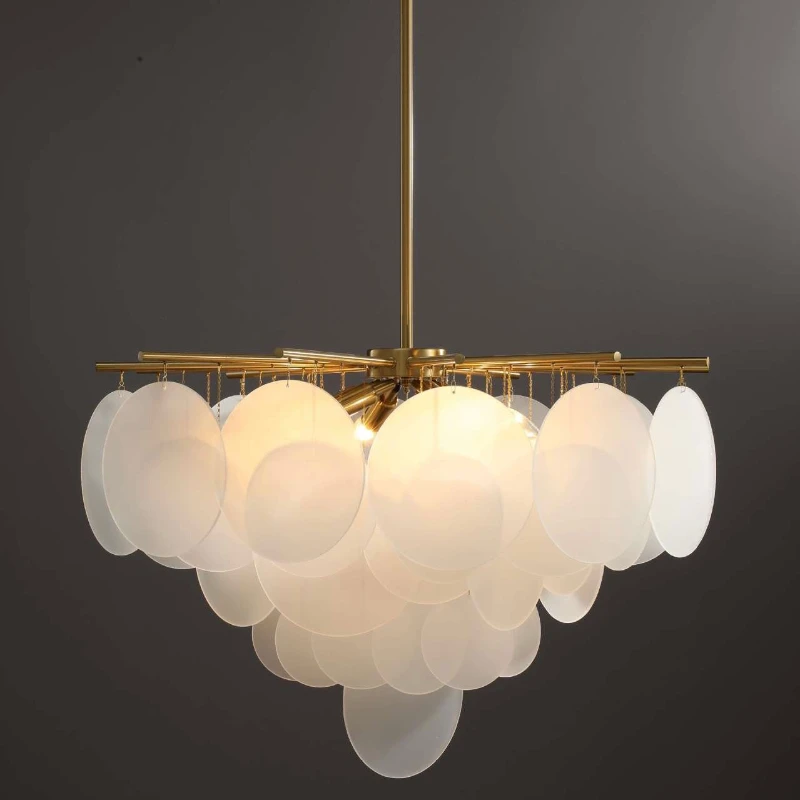 

Modern Pendant Chandelier Lamp Led Light Fixtures Home Indoor Lighting Bedroom Living Dining Room Decor Acrylic Glass Luxury Bar