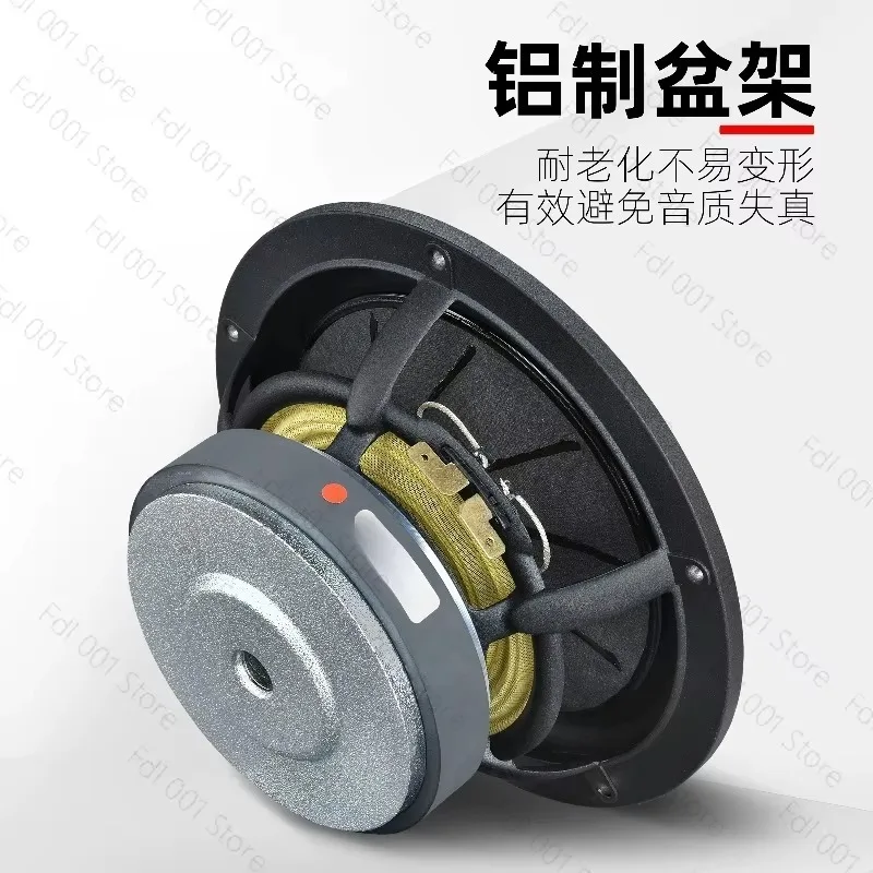 7 Inch Watermelon Rind HiFi Mid Bass Speaker 18W 8531 High Fidelity Driver for Audio System DIY