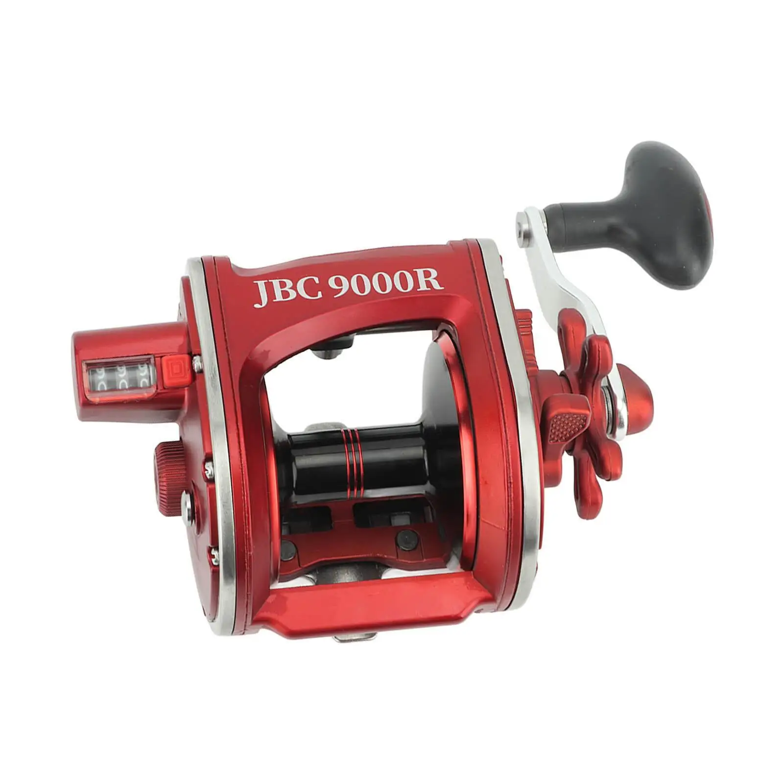 Digital Display Baitcasting Fishing Reel - Metal Line Wheel for Lake & for river Fishing