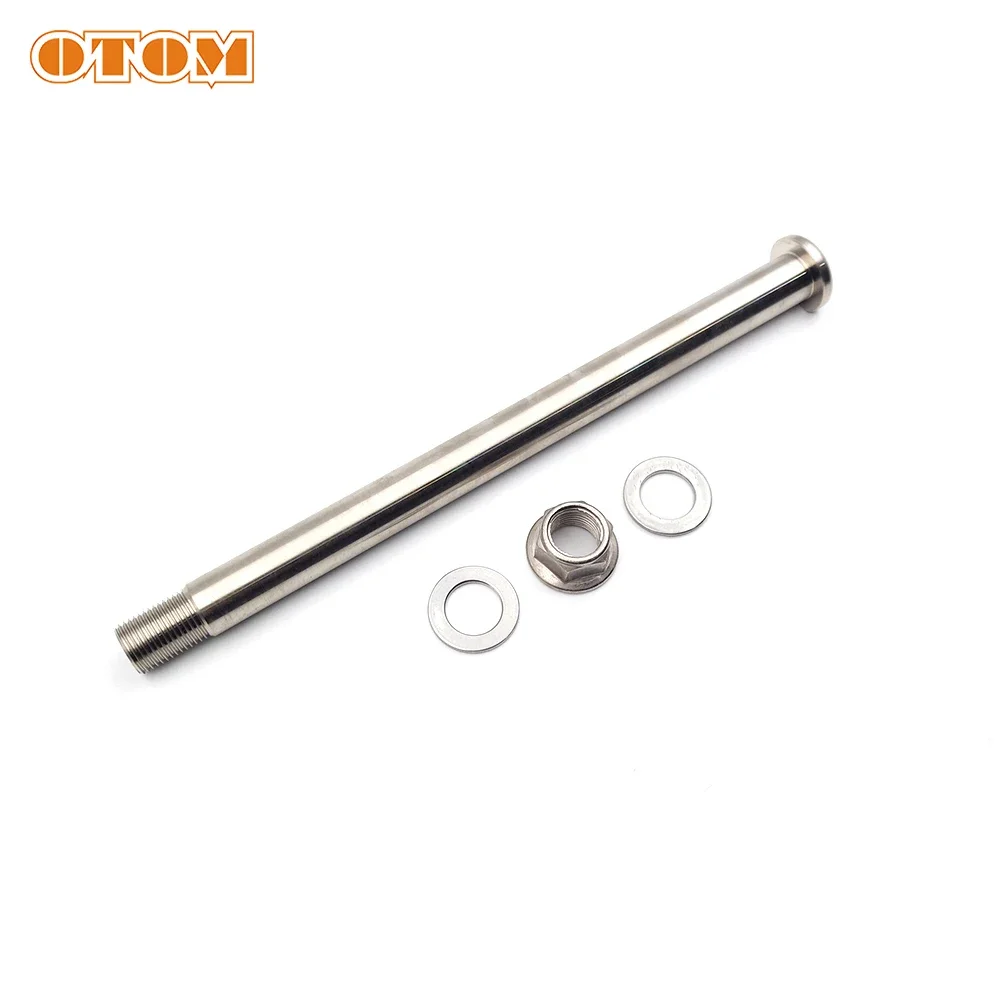 OTOM 249mm Dirt Bike SwingArm Axle Pivot Shaft Swing Arm Axis Washer Nut Set For YAMAHA WR250F 2015-2024 Motorcycle Accessories