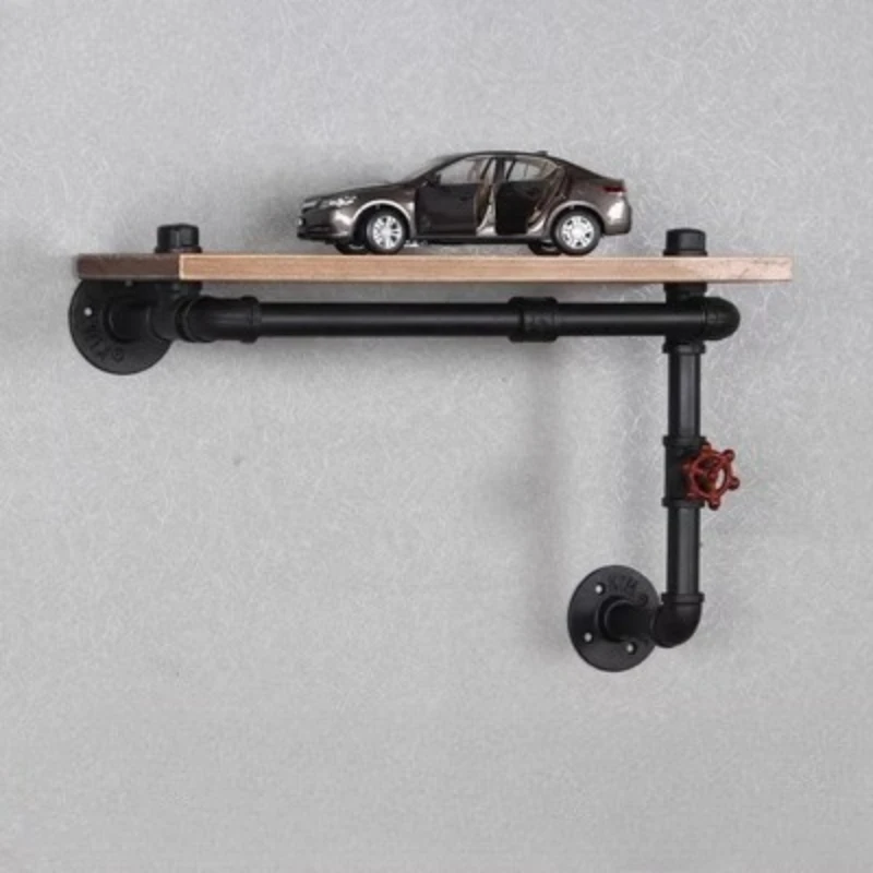 

Retro industrial style, background wall storage board