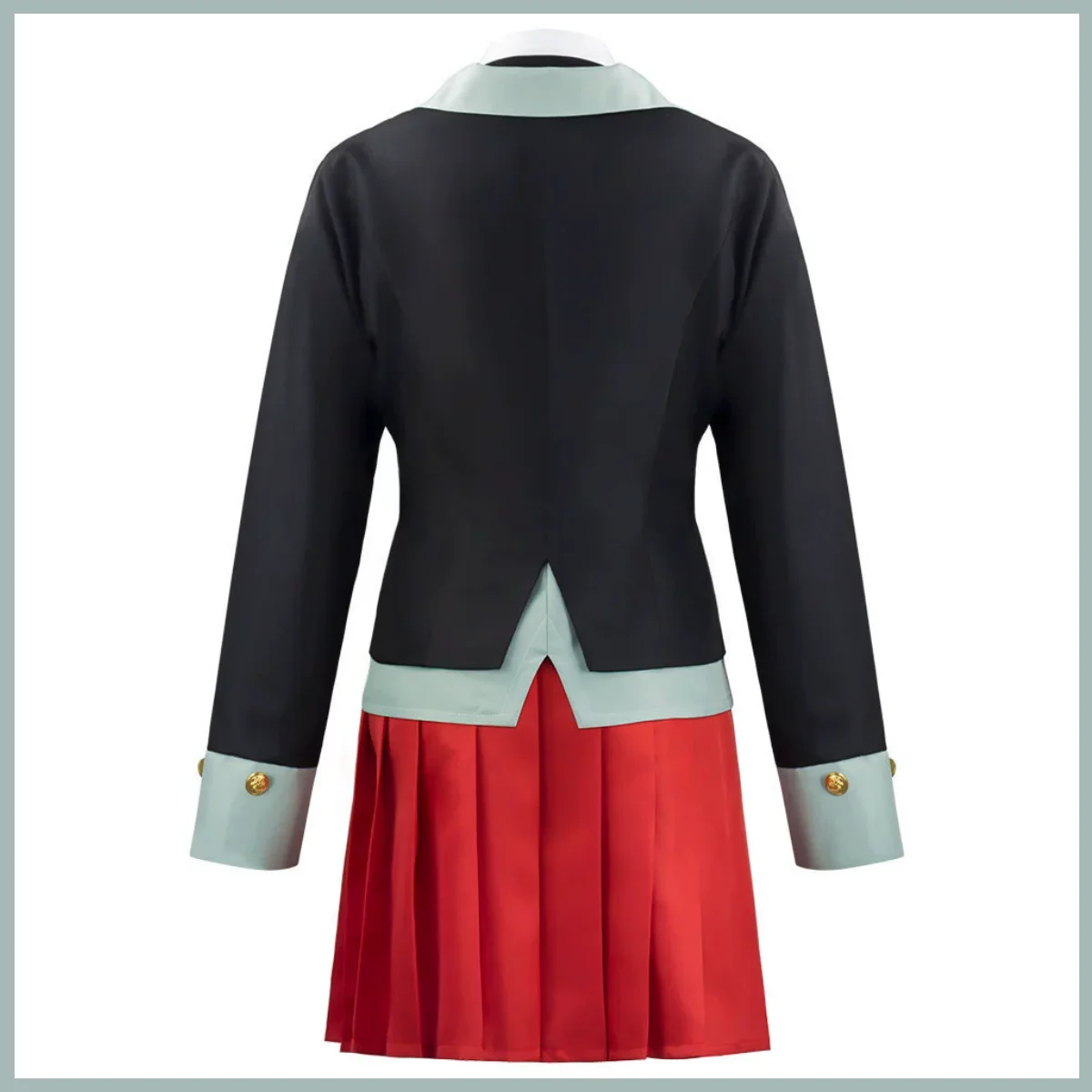 XqGame Yumeno Himiko Cosplay Costume Anime Magician Black School Uniform Coat Skirt Hat Woman Cute Christmas Halloween Suit - view 4