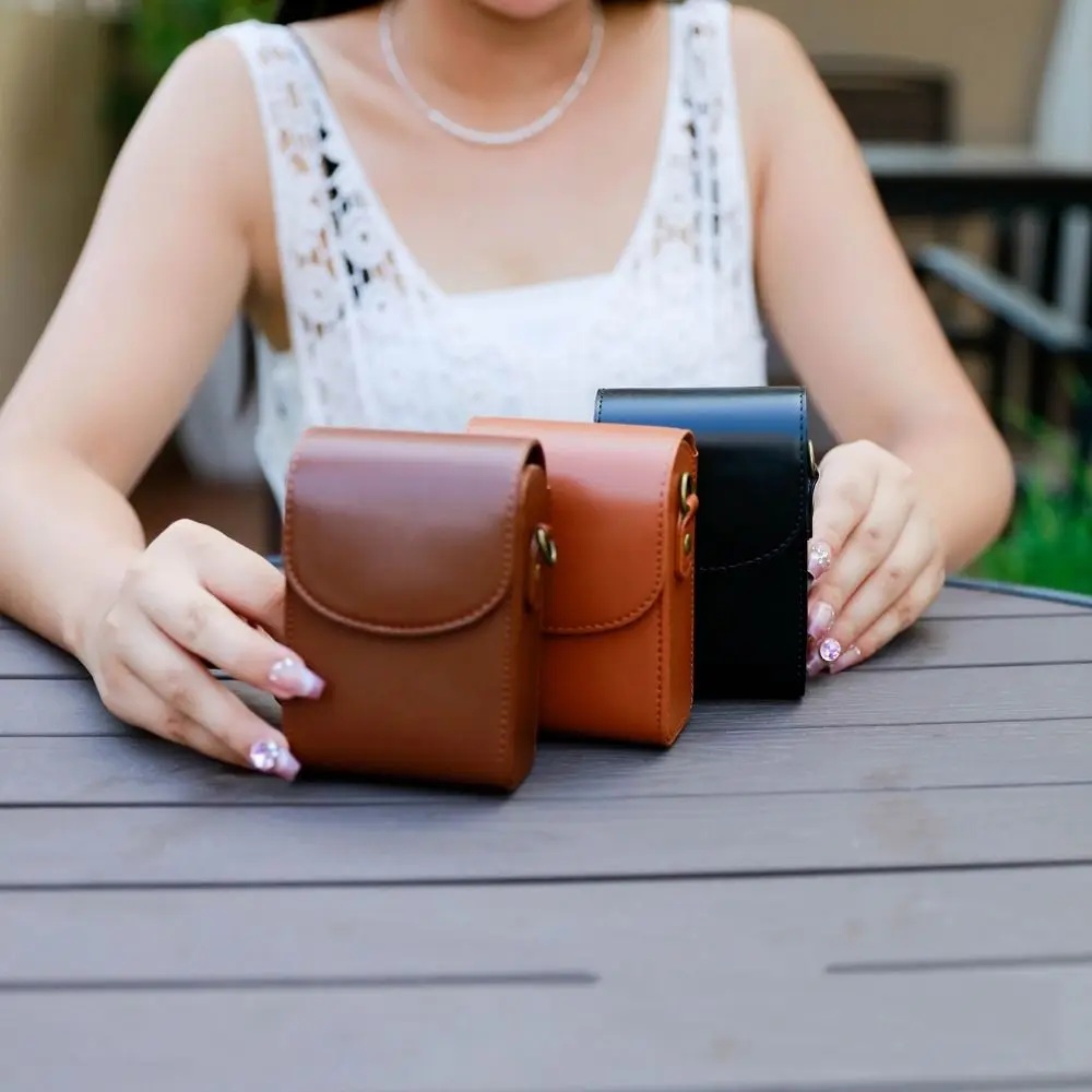 

Waterproof Camera Storage Bag PU Leather Shakeproof Camera Bag Soft Cover Protective Lens Pouch G7X3 G7X2 SX740 SX720 G9X