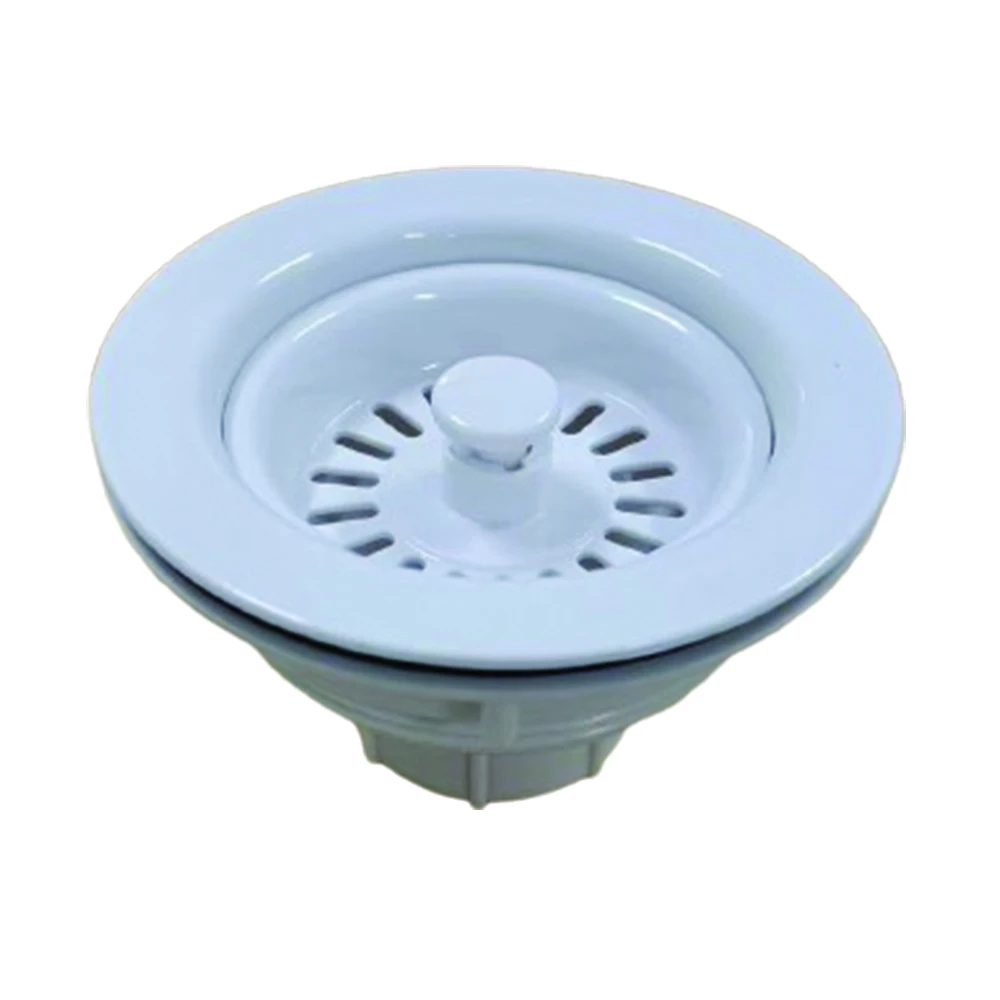 11.3cm White Color Kitchen Sink Plug ABS Sink Filter Sink Drainer Stopper White Strainer 3-1/2 strainer Dish Drainer