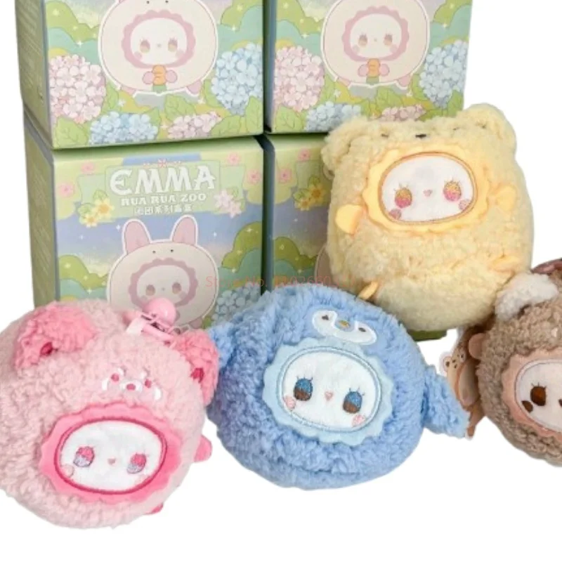 Kawaii Emma Rua Rua Zoo Series Blind Box Cute Trendy Bag Pendant Gift For Kids Collection Doll Cute Birthday Gift Toys