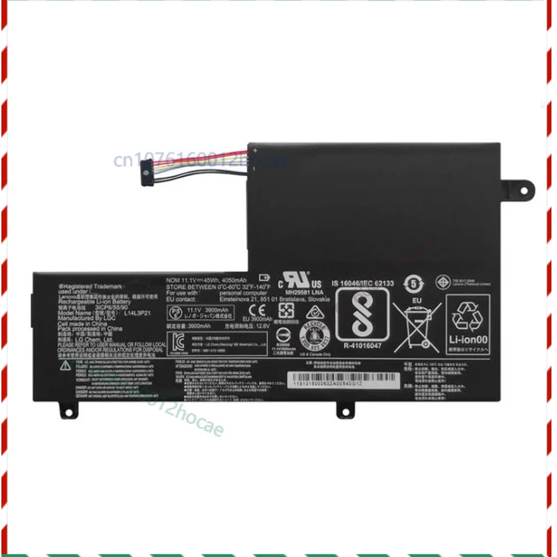 

Laptop Battery L14L3P21 for Lenovo Edge 2-1580 Edge 2 15 Yoga 500-14IBD