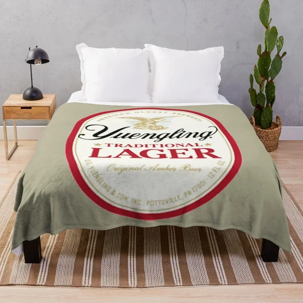 

BEST SELLING - Yuengling Throw Blanket Bed Fashionable Baby Plaid Blankets