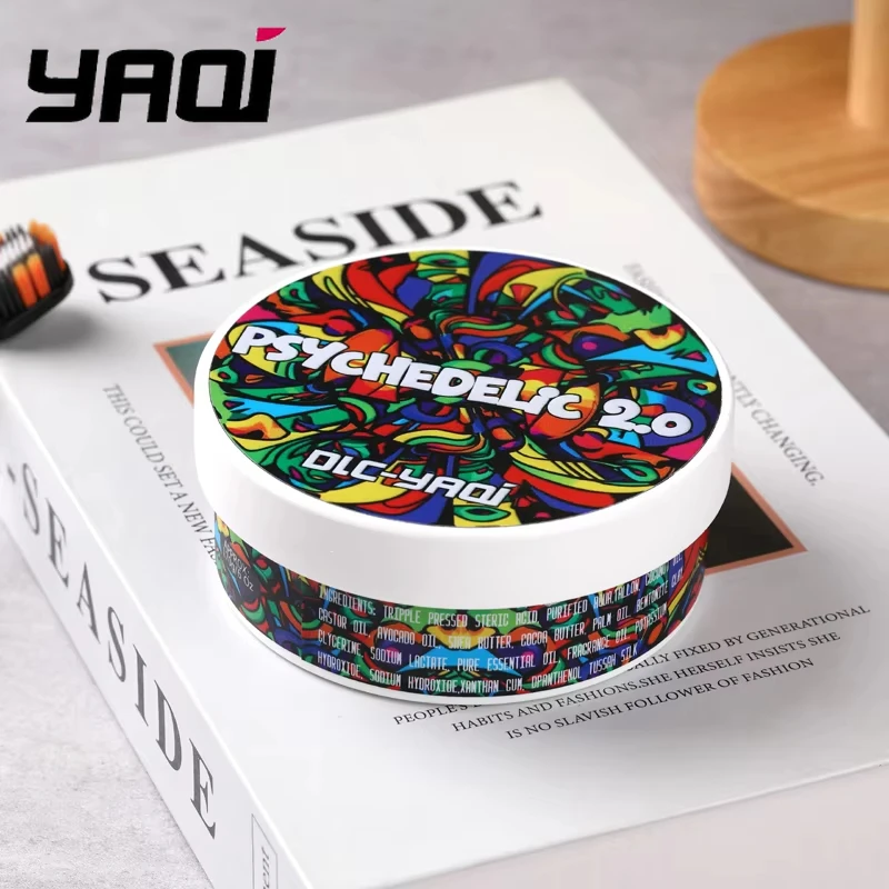

YAQI Shaving Cream Psychedelic 2.0 Atisan 170 г Мыло для бритья для мужчин
