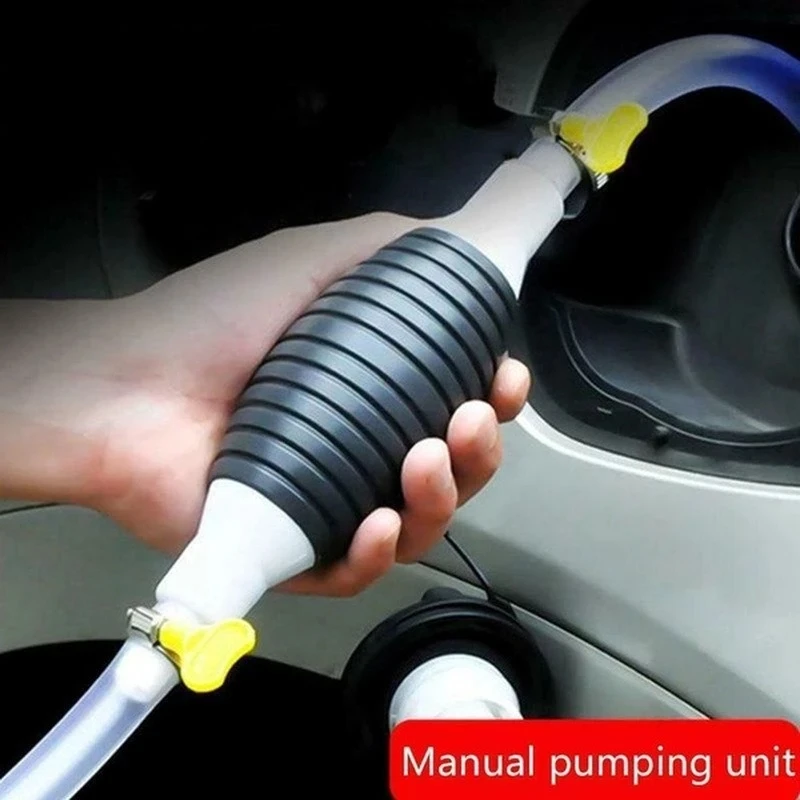 

Dropshipping Universal Hand Gas Oil Pump Car Fuel Pump Manual Suction Pipe Pumping Liquid Petrol Tuning Gasoline Diesel Pump