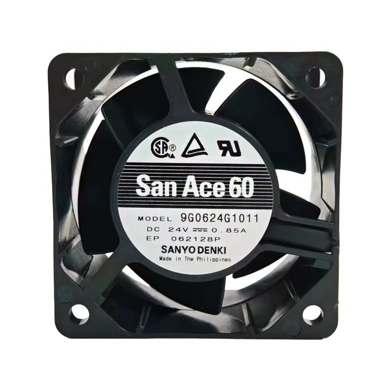 

S+ 1PCS SANYO 9G0624G1011 6038 24V 3-Wire Inverter Cooling Fan 60x60x38mm