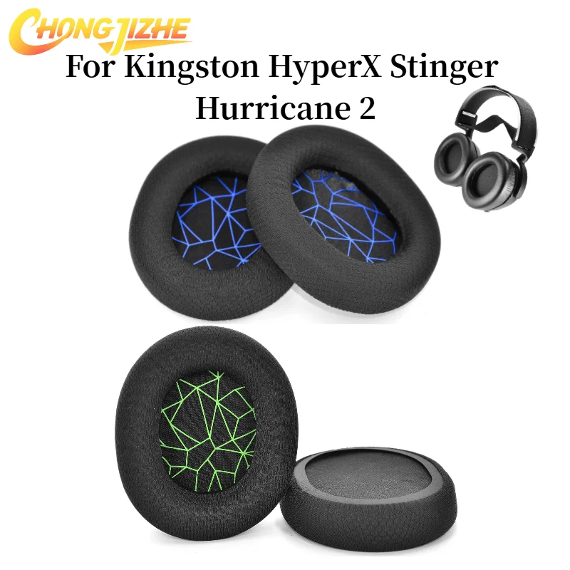 

Replacement Ear Pads For Kingston HyperX Stinger Hurricane 2 Headphones Ear Cushions, Headset Earpads, Ear Cups Earmuffs