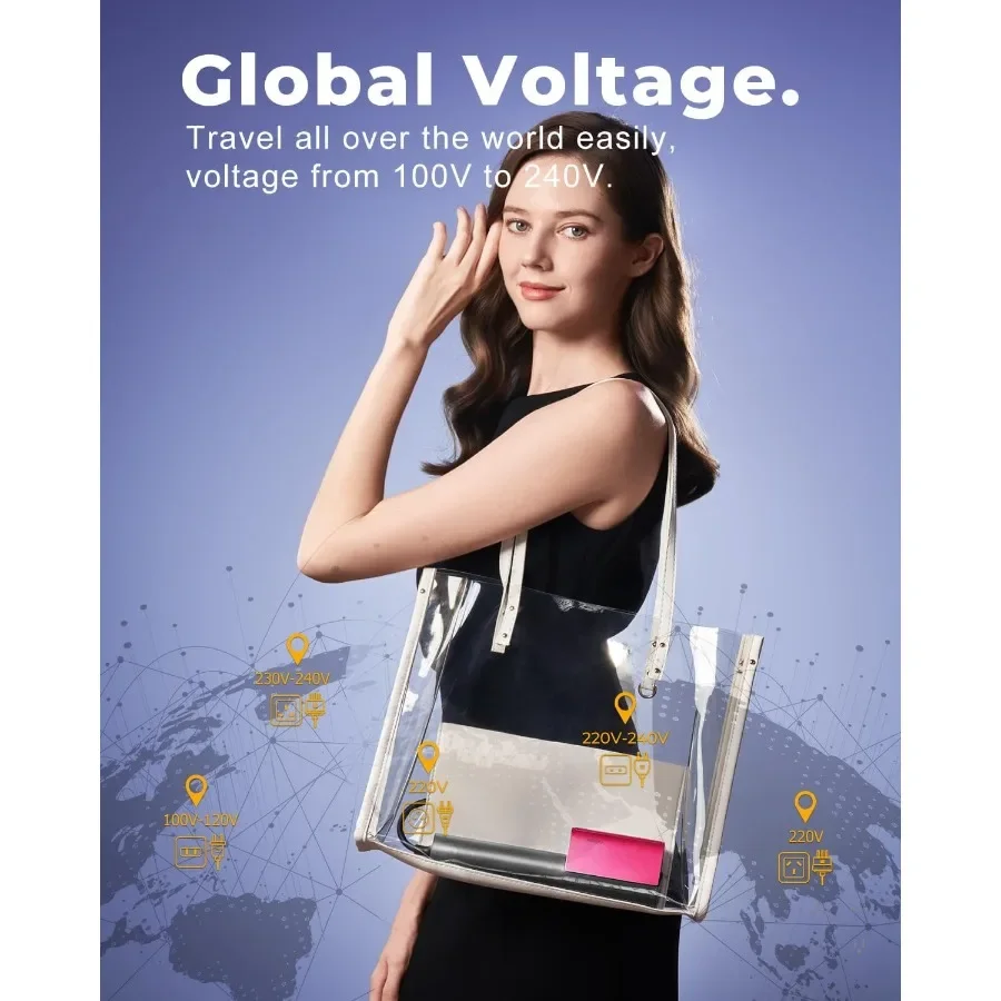 G3 Pro جهاز بخار محمول ذكي للملابس، تكيف الجهد العالمي، حجم راحة اليد، خفيف الوزن، أوضاع بخار مزدوجة، إيقاف تلقائي #5