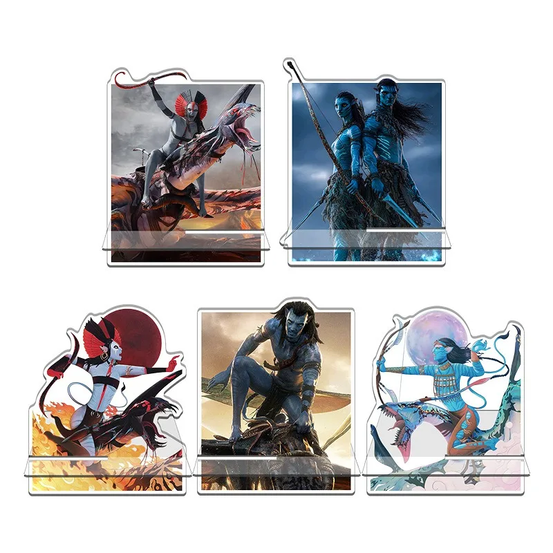 

New Movie Avatar 3 Fire and Ashes Peripheral Derivatives High Transparency Acrylic Theme Phone Holder