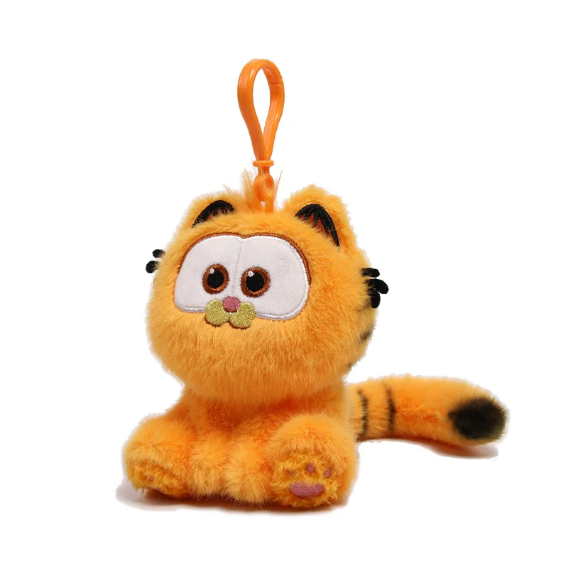 คาวาอิ การ์ฟิลด์การ์ตูนของเล่นตุ๊กตาพวงกุญแจอะนิเมะอุปกรณ์ต่อพ่วงกระเป๋าเป้สะพายหลังจี้อุปกรณ์เสริมเด็กชายและเด็กหญิงวันเกิดของขวัญสร้างสรรค์