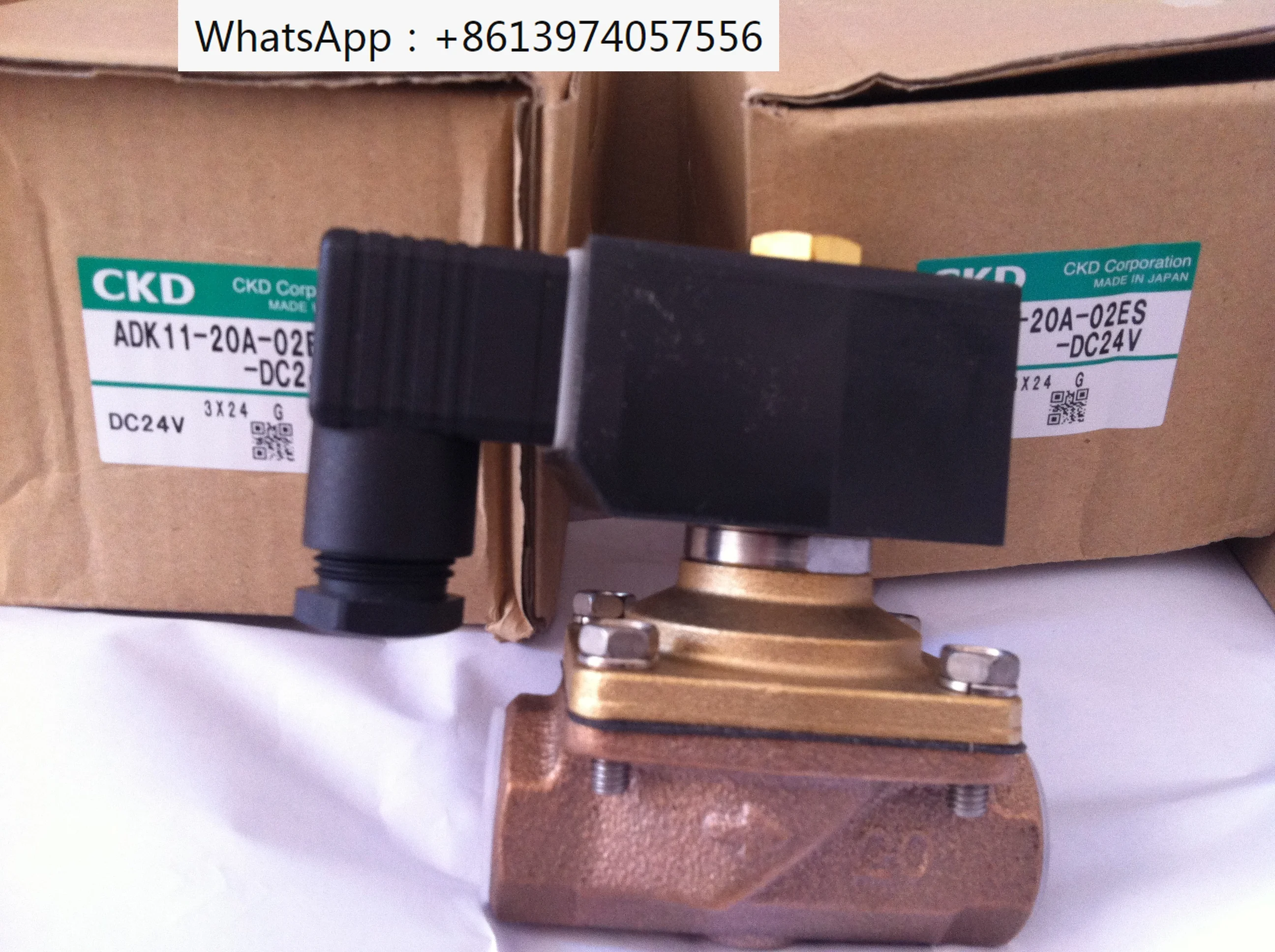 CKD Xikaili Pilot Fluid Electromagnetic Valve ADK11-15A-02E-AC220V Original Genuine Product