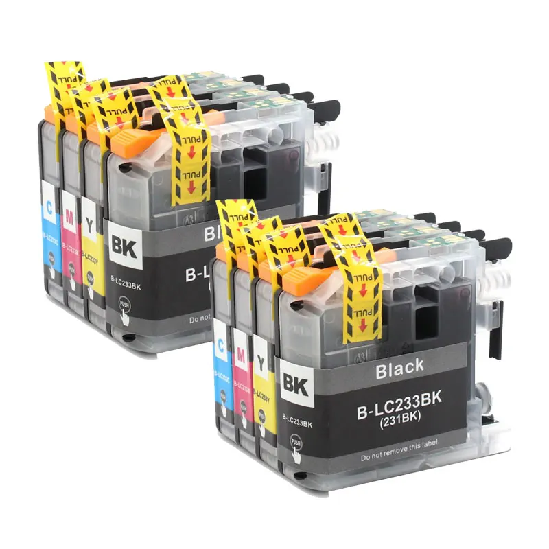 Compatible Ink Cartridge For Brother LC233 LC231 MFC-J5720 J4120/ 4620 J5320  DCP-J562DW MFC-J480DW MFC-J680DW MFC-J880 Printer