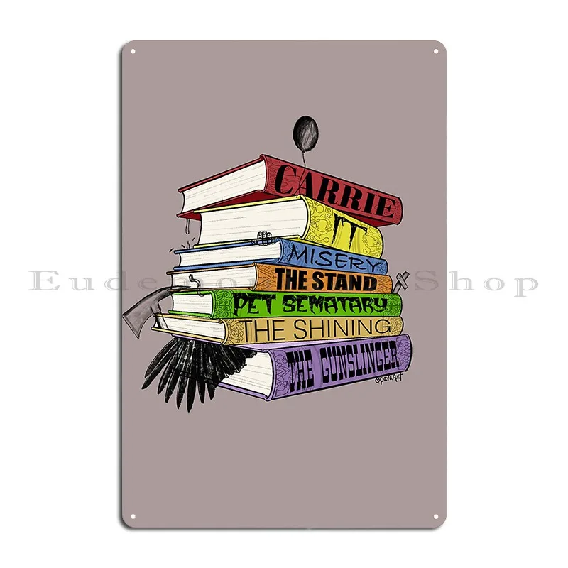 Stephen King S World Metal Sign Poster Wall Cave Printed Wall Decor Decoration Living Room Tin Sign Poster