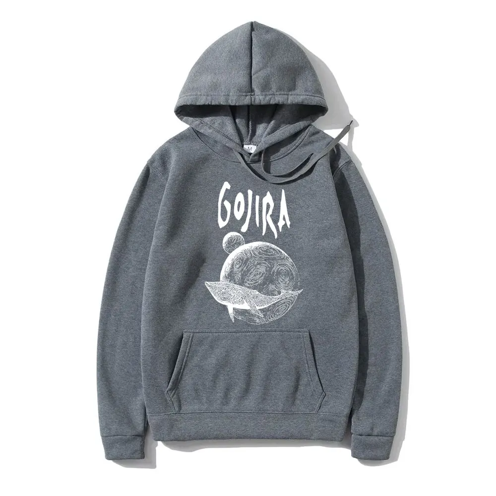 French Metal Band Gojira From Mars To Sirius Album Cover Hoodie Men Women Vintage Rock Oversized Pullover Mens Casual Hoodies view 3